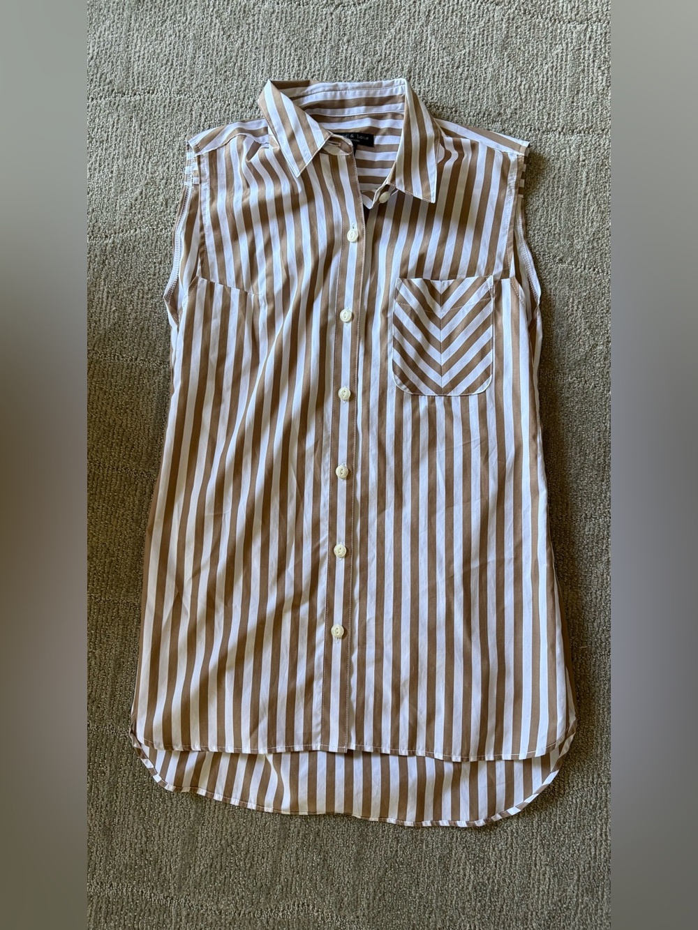 Rag & Bone Lucia Striped Sleeveless Top